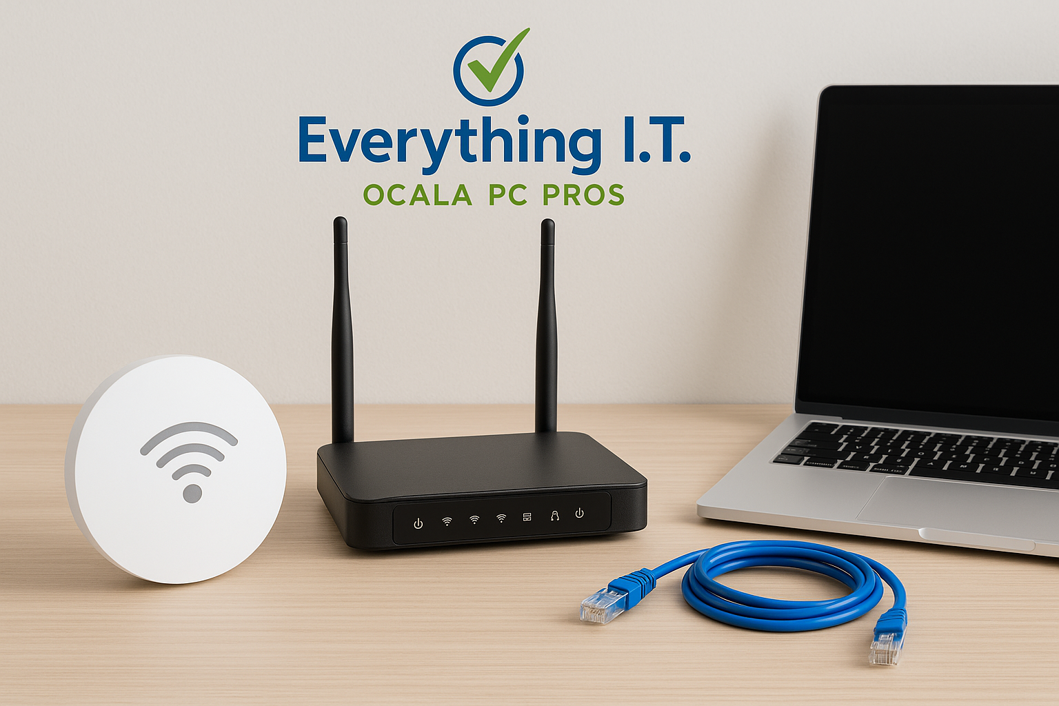 Wi-Fi and networking setup in Ocala, FL