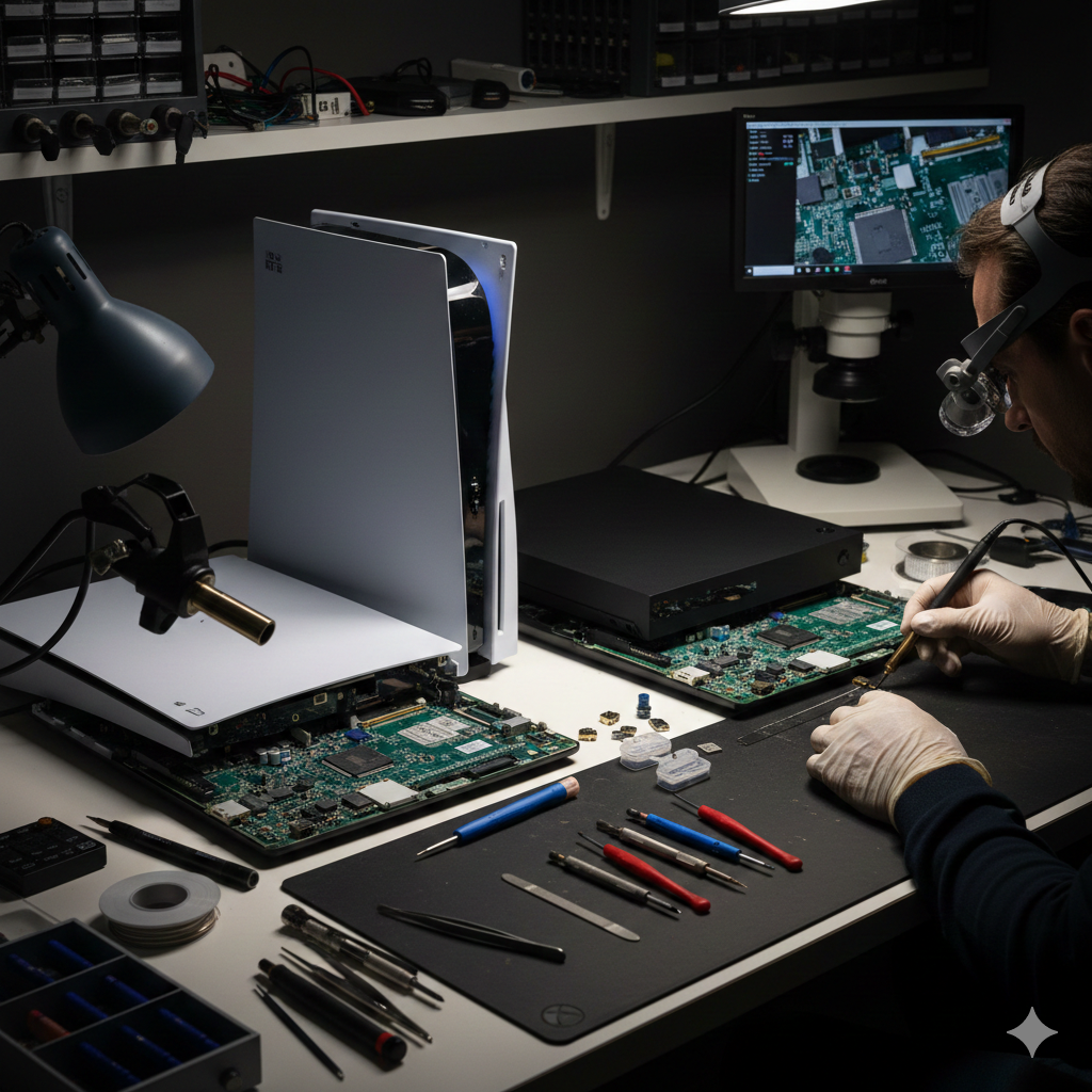 PS5 and Xbox HDMI port repair service in Ocala Florida at Everything I.T.
